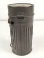 Luftschutz Gasmaskendose. Originallack, Hersteller "AUER"