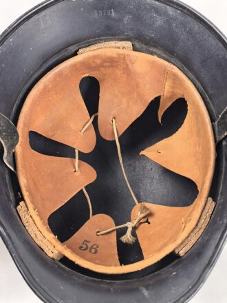 Stahlhelm Luftschutz , in allen Teilen Original, ungereinigt