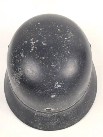 Stahlhelm Luftschutz , in allen Teilen Original, ungereinigt