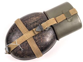 Feldflasche Wehrmacht in Tropenausführung. Guter Gesamtzustand