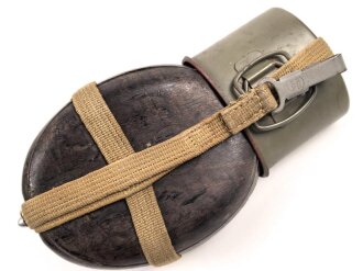 Feldflasche Wehrmacht in Tropenausführung. Guter Gesamtzustand