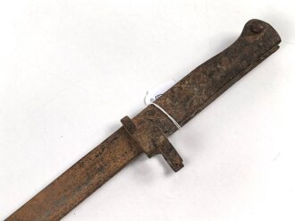 1. Weltkrieg Aushilfsseitengewehr. Ungereinigtes Stück