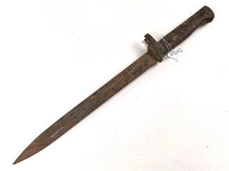 1. Weltkrieg Aushilfsseitengewehr. Ungereinigtes Stück