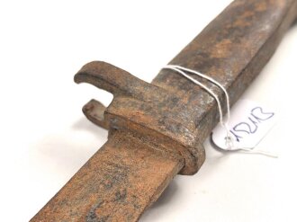 1. Weltkrieg Aushilfsseitengewehr. Ungereinigtes Stück