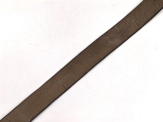 Lacklederkoppelriemen Wehrmacht. Gebraucht, Gesamtlänge 101cm
