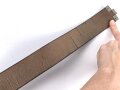 Lacklederkoppelriemen Wehrmacht. Gebraucht, Gesamtlänge 101cm