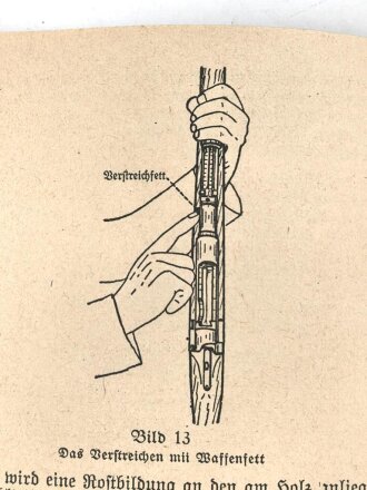 "Gewehrreinigen und Gewehrpflege"  Heinz Denckler Verlag, DIN A6, 27 Seiten, gebraucht