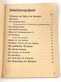 "Gewehrreinigen und Gewehrpflege"  Heinz Denckler Verlag, DIN A6, 27 Seiten, gebraucht