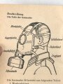"Die Gasmaske 30"  Heinz Denckler Verlag, DIN A6,  29 Seiten, gebraucht