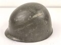 U.S. WWII steel helmet liner. "Firestone 44" Uncleaned, original paint. reused by U.S. Air Force after WWII