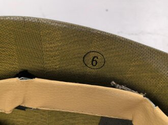 U.S. "Vietnam war reenactor " helmet. Mixed parts, including a Danish M1 helmet shell