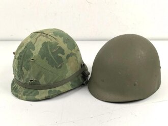 U.S. "Vietnam war reenactor " helmet. Mixed...