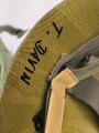 U.S. "Vietnam war reenactor " helmet. Mixed parts, including a Danish M1 helmet shell