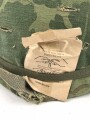 U.S. "Vietnam war reenactor " helmet. Mixed parts, including a Danish M1 helmet shell