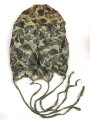 U.S. Marine Corps WWII, “Duck Hunter” camo helmet cover with mosquito net. Unissed