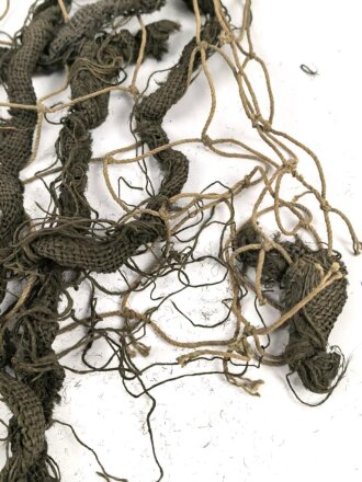 U.S. Army WWII  camo helmet net, used