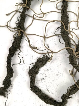 U.S. Army WWII  camo helmet net, used