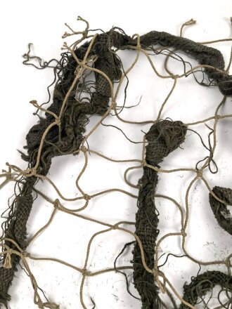 U.S. Army WWII  camo helmet net, used