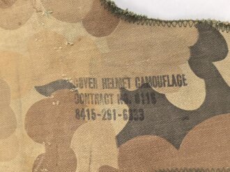 U.S. Army " Mitchell Pattern" helmet cover, used