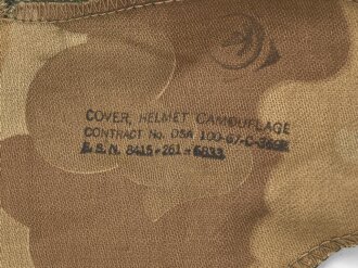 U.S. Army 1967 dated" Mitchell Pattern" helmet cover, used