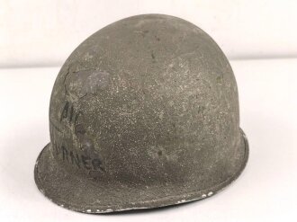 U.S. Army, M1 steel helmet shell, original paint