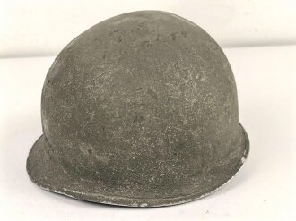 U.S. Army, M1 steel helmet shell, original paint