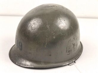 U.S. Army, M1 steel helmet shell, several layers of...