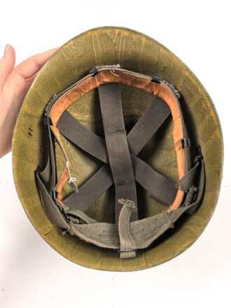 U.S. Army, 1983 dated Pattern 64 liner. Original paint