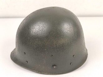 U.S. Army, Pattern 64 Airborne helmet liner. Original paint
