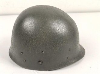 U.S. Army, Pattern 64 Airborne helmet liner. Original paint