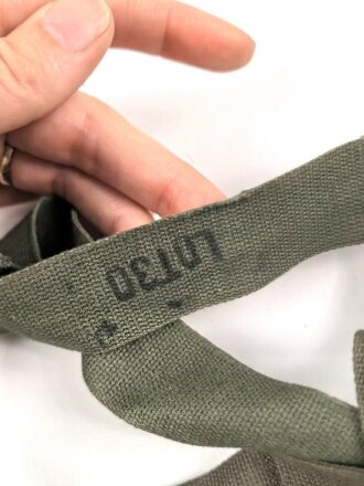 U.S. Army, M-1 Helmet Liner Suspension (Removable)