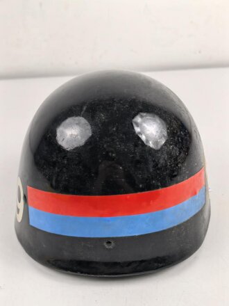 U.S. Army Military Police, Helmet liner dated 1983. Uncleaned
