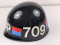 U.S. Army Military Police, Helmet liner dated 1983. Uncleaned