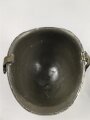U.S. Army, M1 steel helmet with Pattern 1958 liner . Original paint