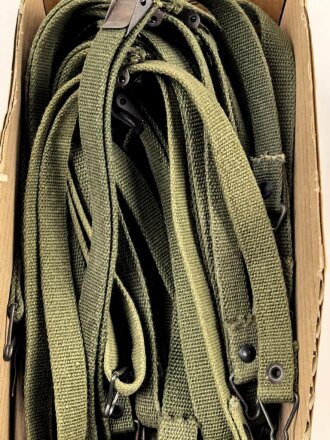 U.S. Army, M1 steel helmet liner chin strap, . You will...