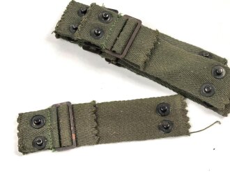 U.S. Army, M1 steel helmet liner nape strap, no markings,...