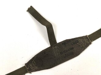 U.S. Army, M1 steel helmet liner nape strap, used