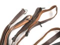 U.S. Army, M1 steel helmet liner chin straps, four pieces, most likely all U.S.