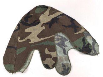 U.S. Army, "Woodland" helmet cover for M1 steel helmet. Dated 1982