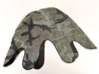 U.S. Army, "Woodland" helmet cover for M1 steel helmet. Dated 1982