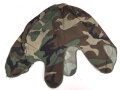 U.S. Army, "Woodland" helmet cover for M1 steel helmet. Dated 1982