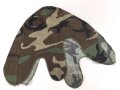U.S. Army, "Woodland" helmet cover for M1 steel helmet. Dated 1982