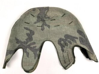 U.S. Army, "Woodland" helmet cover for M1 steel helmet. Dated 1983