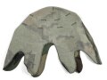 U.S. Army, "Woodland" helmet cover for M1 steel helmet. Dated 1983