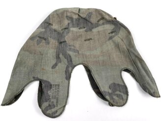 U.S. Army, "Woodland" helmet cover for M1 steel helmet. Dated 1983