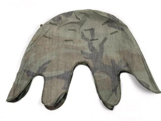 U.S. Army, "Woodland" helmet cover for M1 steel helmet. Dated 1983