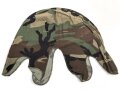 U.S. Army, "Woodland" helmet cover for M1 steel helmet. Dated 1983
