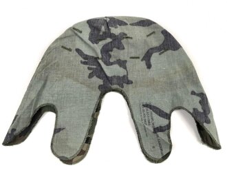 U.S. Army, "Woodland" helmet cover for M1 steel helmet. Dated 1983
