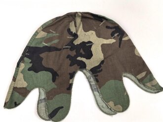 U.S. Army, "Woodland" helmet cover for M1 steel helmet.
