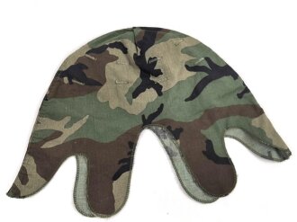 U.S. Army, "Woodland" helmet cover for M1 steel helmet.